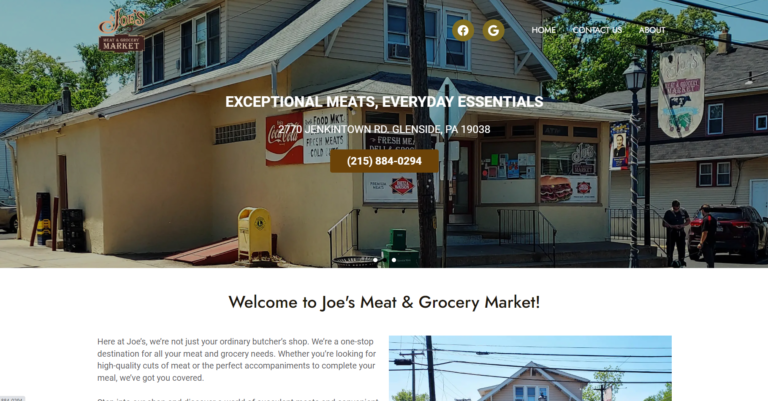 Joe's Meat Market Screenshot